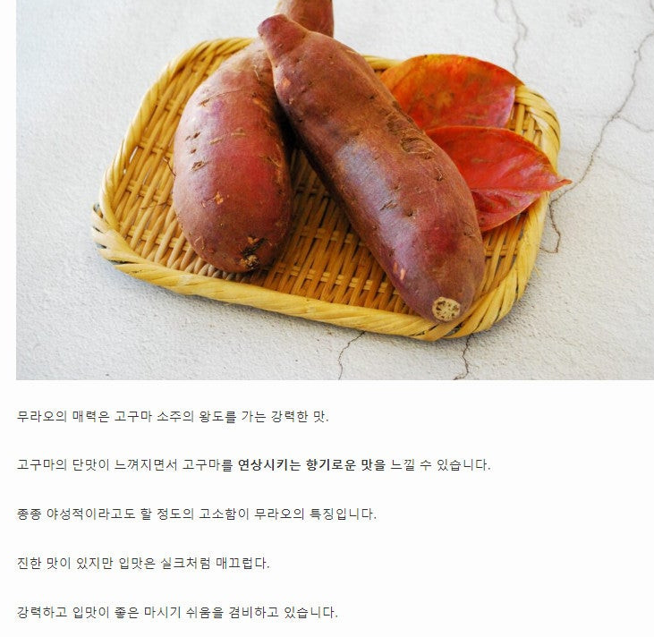 고구마소주 무라오